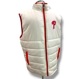 Size XL Philadelphia Phillies Puffer Vest Full Zip Mothers Day Appreciation